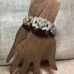 Vintage Brass clasp bracelet